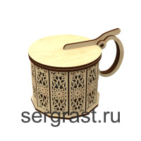 Кружка ажурная