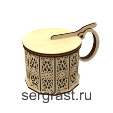 Кружка ажурная
