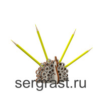 Карандашница Павлин